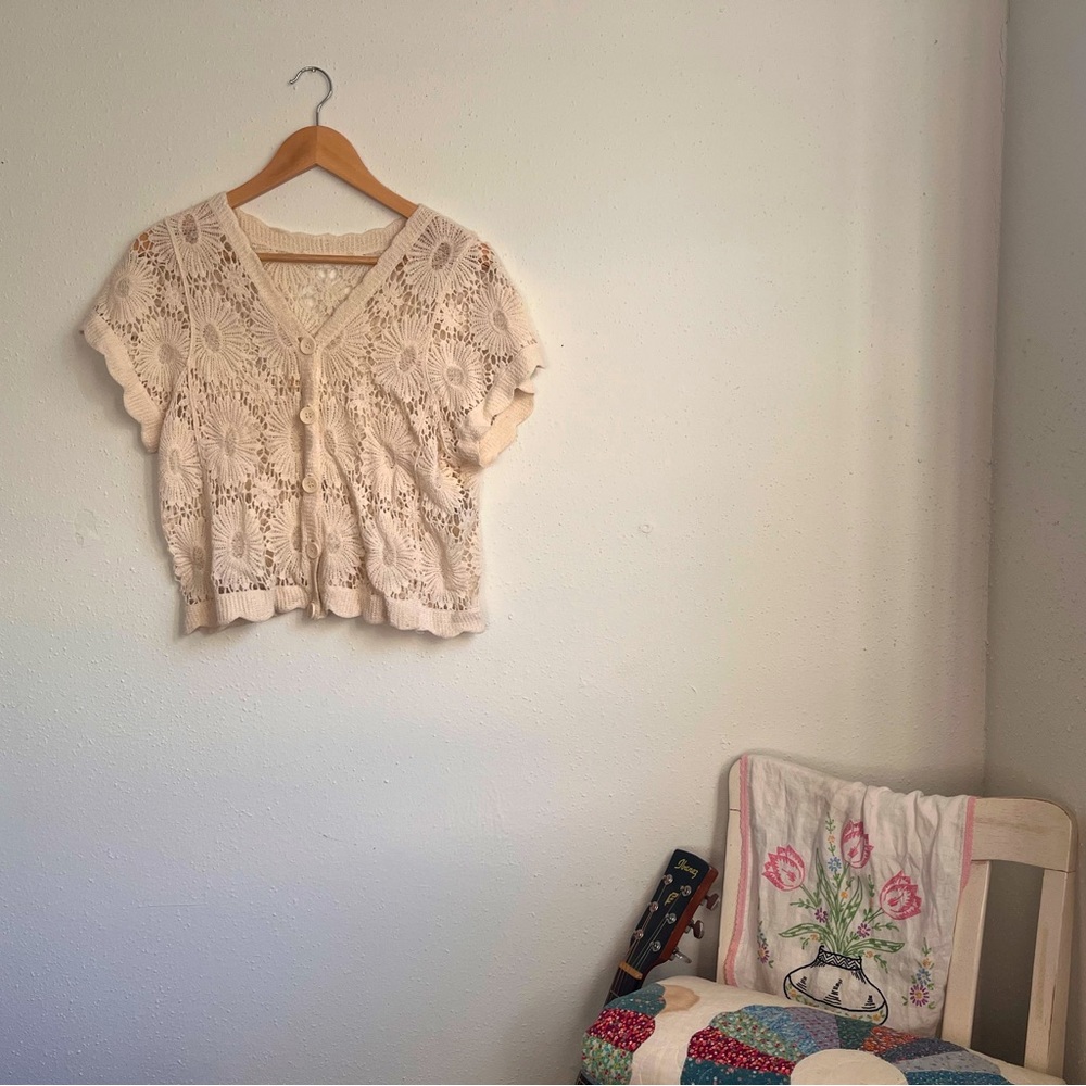 Crocheted Cover Up